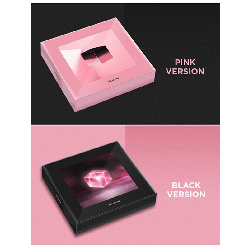 BLACKPINK : SQUARE UP (Set: Black Version+Pink Version) 1st Mini