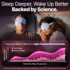 ComfyNap 궁극의 여행 케이스와 이어 플러그가 포함된 수면용 마스크 -