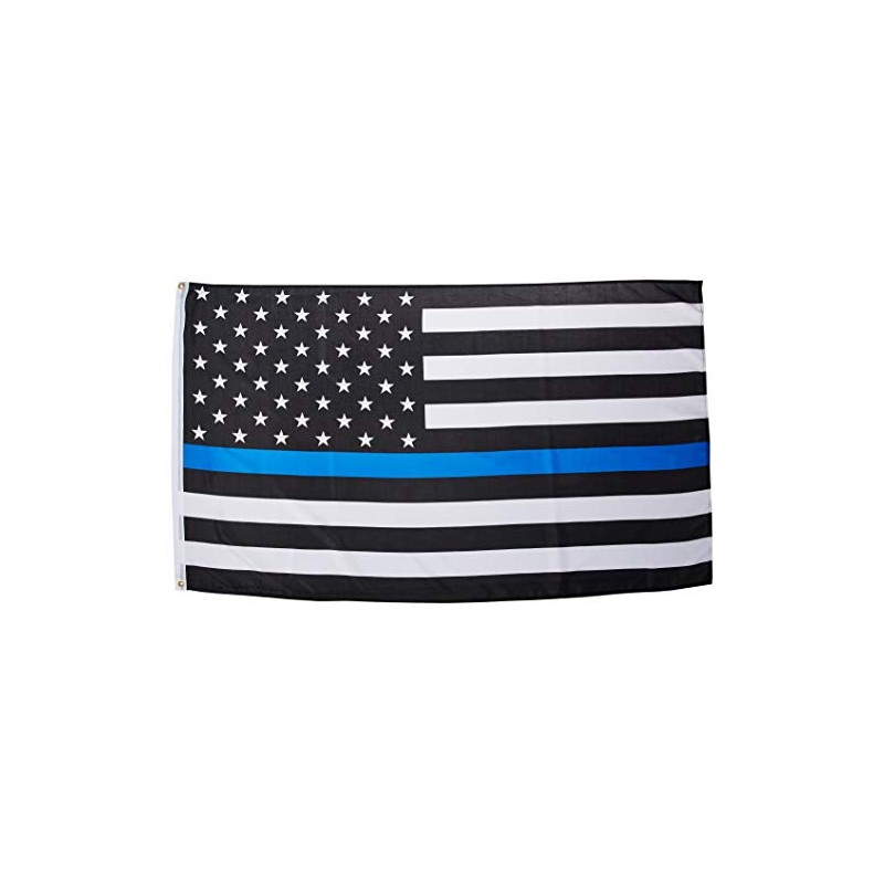 US Flag Store Thin Blue Line American Flag 3' x