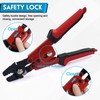 Fishing Crimping Tool Kit, Crimping Pliers with 500pcs Aluminum Crimp