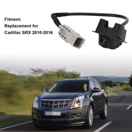 Akozón Cámara de Respaldo, 23205689 Cámara de Visión Trasera Cámara de Marcha Atrás Impermeable IP68 para SRX 2010-2016