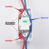 Leloco Lnline Switch 250 V 10 A, Pack of 5