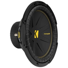 Kicker 50CWCS124 CompC 12" Subwoofer, Single 4-Ohm (Renewed)