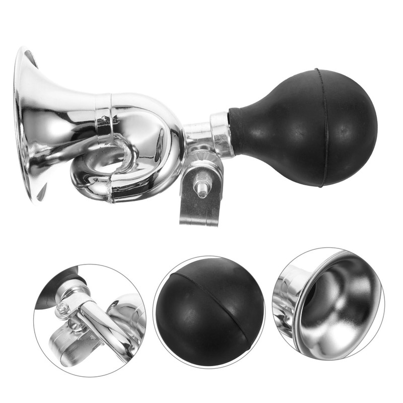 Kisangel Retro Clown Trumpet Horn Bike Horn Air Squeeze for