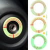 JNNJ 4 x Decorative Ignition Switch Luminous Ring, Ignition Lock