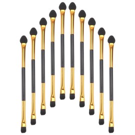 Mikinona Makeup Brushes Set 20pcs Double-ended Eye Shadow Fiber Brush Makeup Tool for Women Eyeshadow Applicator