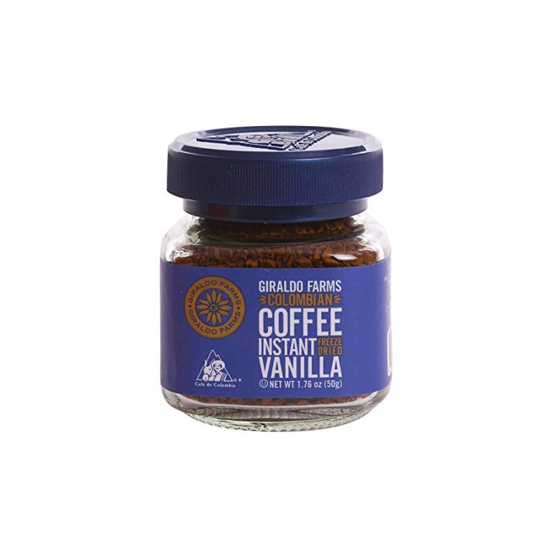 Giraldo Farms 100% Colombian Coffee Instant Freeze-dried -Vanilla