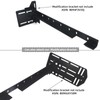 Bed Frame Footboard Extension Brackets Set Attachment Kit, Bolt-on Footboard