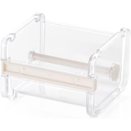 Transparent Visible Packaging Tape Dispenser Cutter Roll Tape Holder Organizer Desktop Office Tape Holder DIY Sticker Roll Tape Cutter Holder Storage Tape Cutting Tape,Tape Dispensers