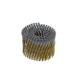 Metabo HPT 12705HHPT 2-3/8 in. x .113 Ring 2.7M Hot-Dipped Galvanized Round-Head Wire Coil Framing Nails for NV90AG | NV83A4 | 2700 Count