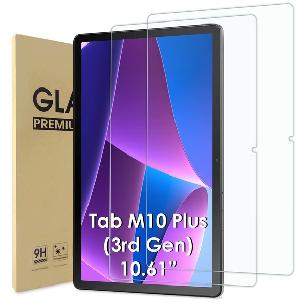 WD&CD 2 Pcs Screen Protector Compatible with Lenovo Tab M10