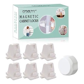 Cerraduras Magnéticas De Seguridad Para Cajones Y Armarios -