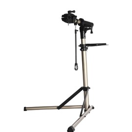 CXWXC Bike Workstand with Adjustable, Bicycle Repair Stand for Maintenance Folding and Lightweight (Champagne-3)