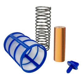 No More Green Technologies Solar Pool Ionizer Replacement - Basket Screen and Copper Anode for Pool Ionizer, Copper Pool Ionizer, Copper Ionizer for Pools, Replacement Parts for Pool Copper Ionizer