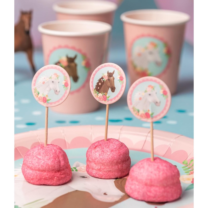 PD-Party 7031634 Cocktail Picks, Multi-Colour, 6.5 cm