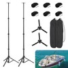 Boat Cover Support Pole System, 2 Pcs Adjustable Carbon Steel