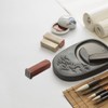 VICASKY Chinese Calligraphy Seal Set Wood Stamp with Zen Cloud