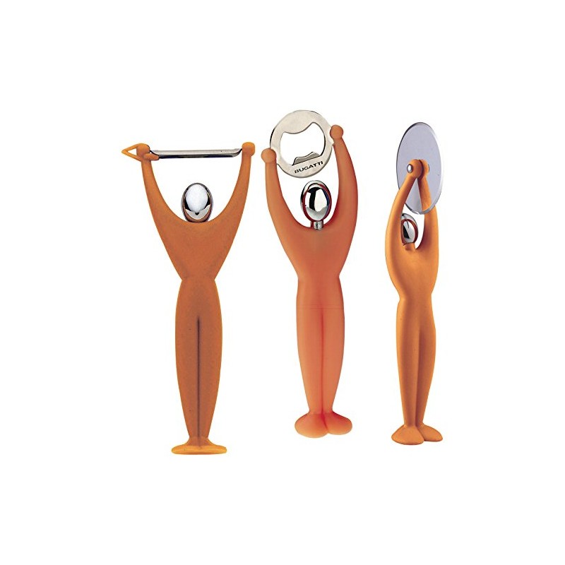 BUGATTI - Set 3 Pezzi Gym Orange C/AST.