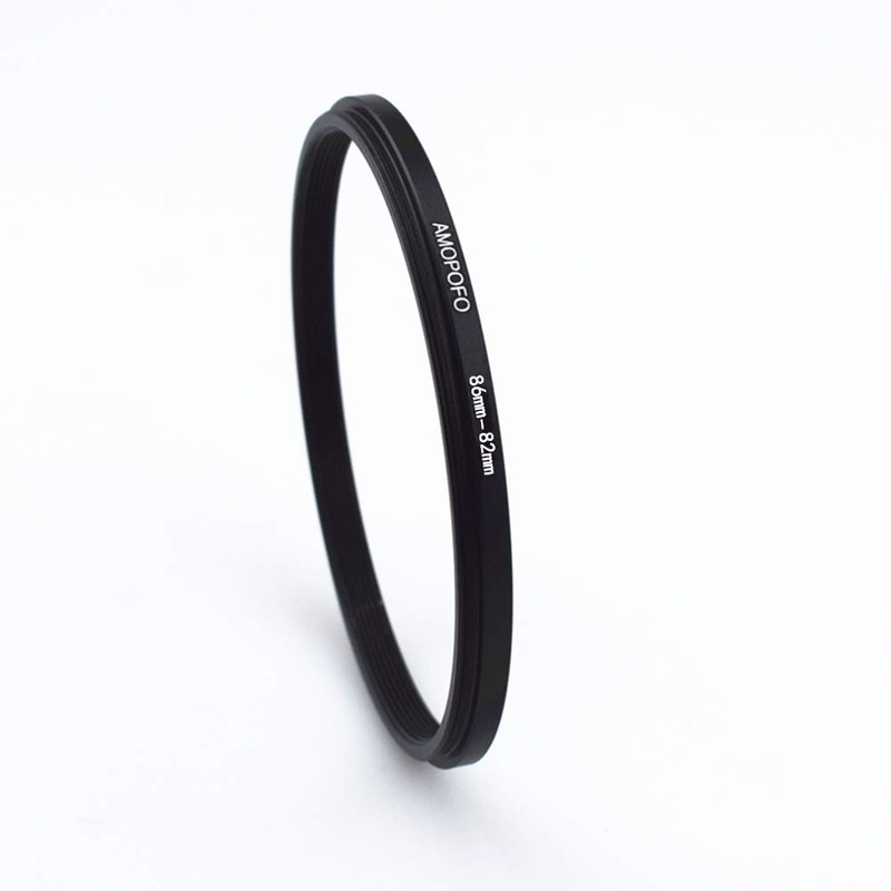 86mm to 82mm Step-Down Rings Lens Filters Ring Compatible with