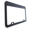 Universal License Plate Frames Composite Material License Plate Cover Locking
