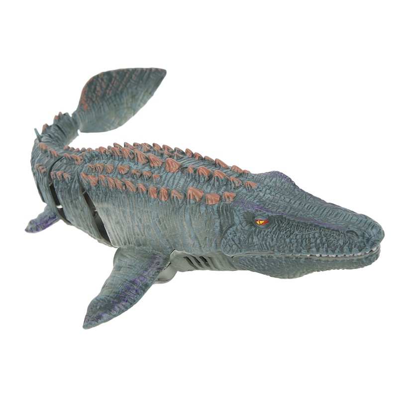 Remote Control Boat Mosasaurus Shape 2.4Ghz High Simulation Waterproof Diving