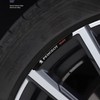 Rim Sticker Wheel Hide Scratch Cool Universal Black