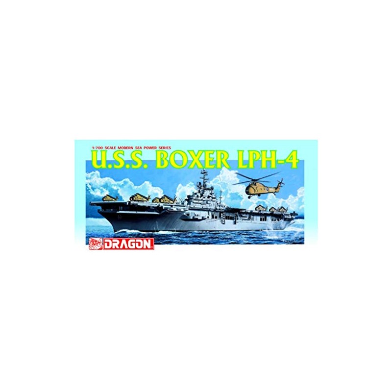 Dragon Models 1/700 U.S.S. Boxer LPH-4 Helicopter Carrier