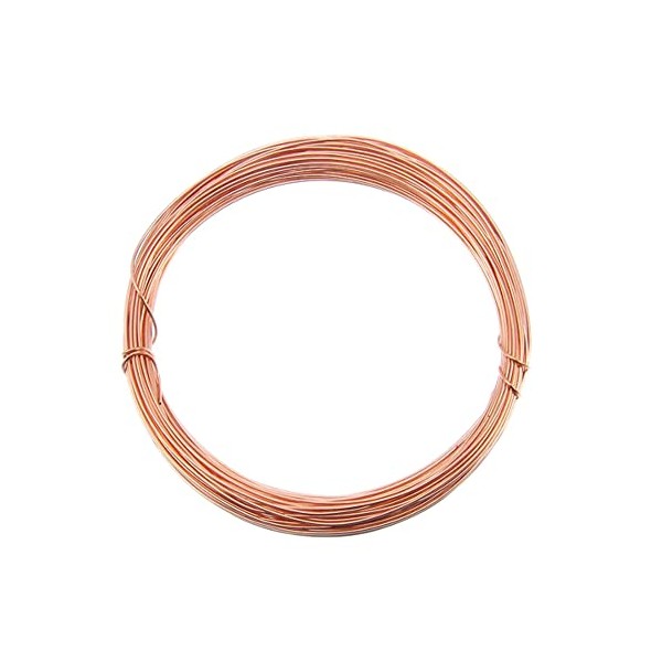 0.8mm (20 Gauge) x 6m Copper Non-Tarnish Craft Wire for