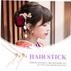 Outanaya Hair Alloy Hair Stick Chinese Style Hair Chopstick for
