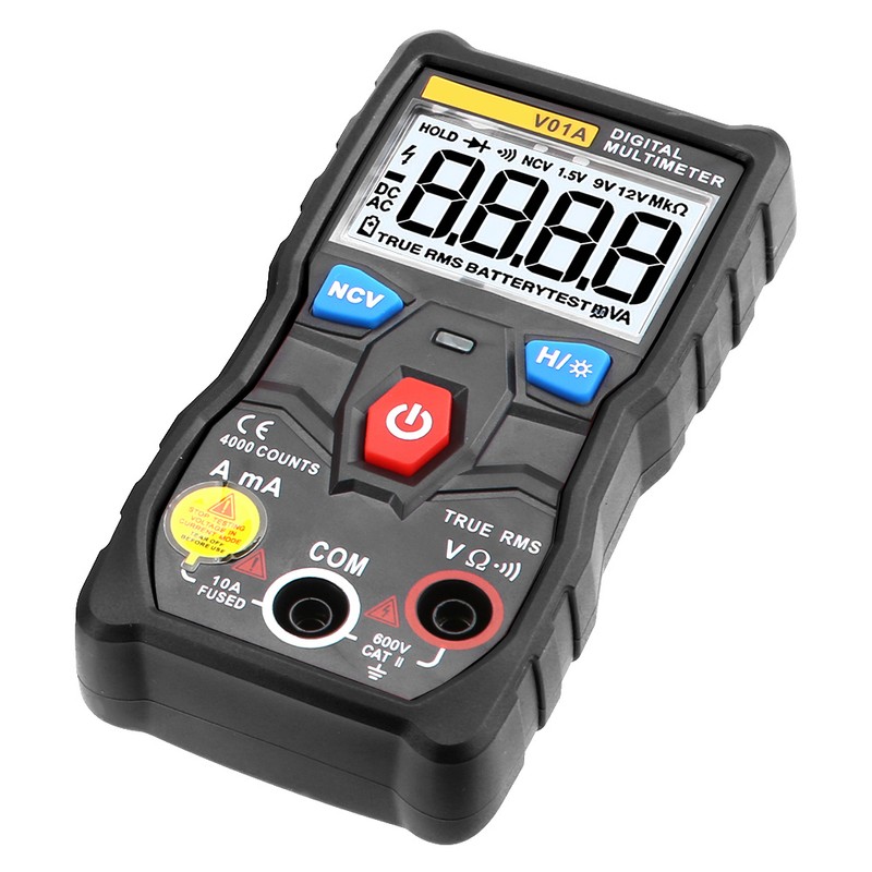 ANENG V01A Auto Range True RMS Digital Multimeter AC/DC Current