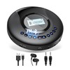 ARAFUNA Portable CD Player Bluetooth with FM Radio, 2000mAh Rechargeable