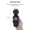 Mcbazel 3 in 1 Handheld Digital Anemometer Wind Gauge Wind