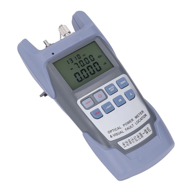 Optical Power Meter 650nm 7 Wavelength High Accuracy Fiber Optic
