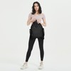 WANDF Drawstring Backpack Sports Bag with Shoe Compartment Water Resistant
