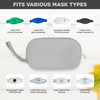 The Adventure Mask Flat Fold Face Mask Respirator Storage Bag,
