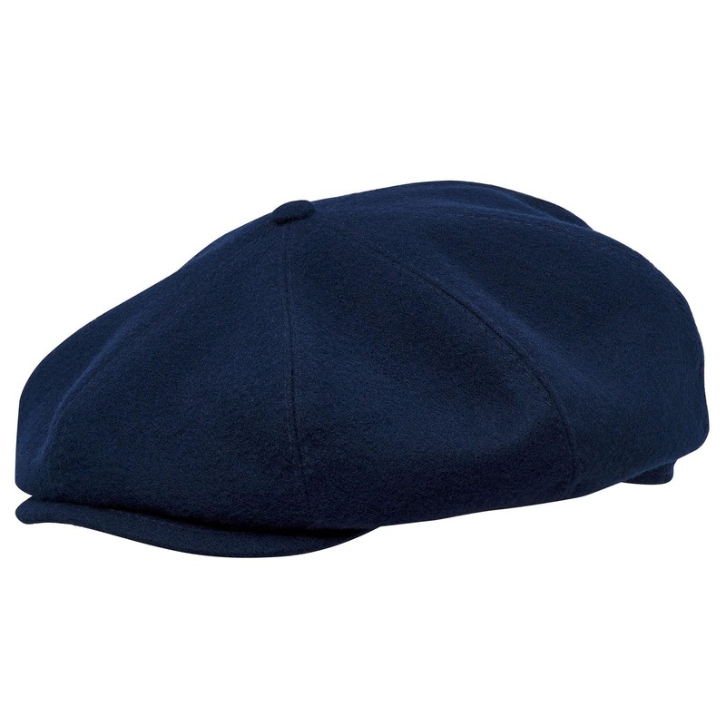 Sterkowski Peaky Style Peaked Cap | 100% Wool Flat Cap