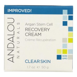 Andalou Naturals UD Clarifying Clear Overnight Recovery Cream 1.7 Fl Oz Facial Cream