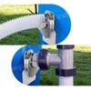 4 Pcs Swimming Pool Pipe Holders, Above Ground Pool Accessories