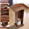 BEQUZON Podium Stand for Lectern Presentation Church Classroom, Pulpit with