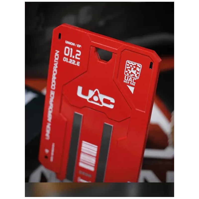 Bethesda *Limited Edition* DOOM Red Metal Replica UAC Key Card