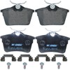 WAGNER Balatas Semimetálicas Traseras Compatible con PEUGEOT PARTNER de 2013