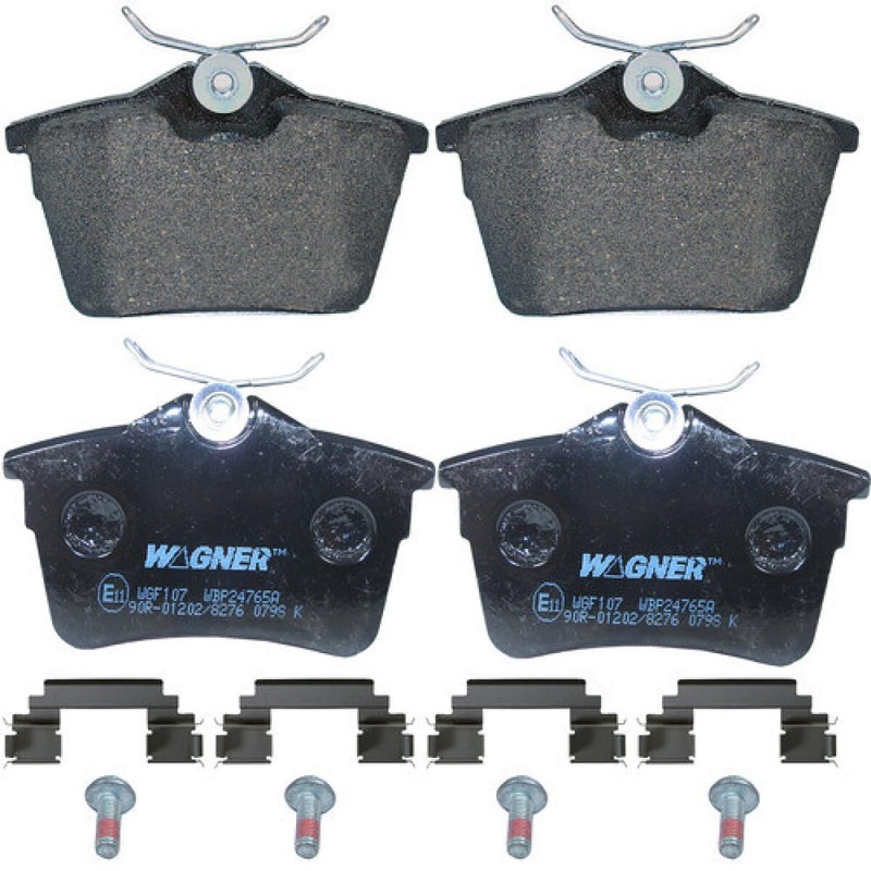 WAGNER Balatas Semimetálicas Traseras Compatible con PEUGEOT PARTNER de 2013