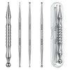 Sibba TMJ Relief Products Massage Tool Acupuncture Pen, 4Pcs Jaw