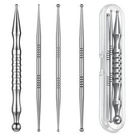 Sibba TMJ Relief Products Massage Tool Acupuncture Pen, 4Pcs Jaw Facial Head Body Acupressure Pen, Trigger Point Massager Tool for Reflexology, Deep Tissue Massage Tools