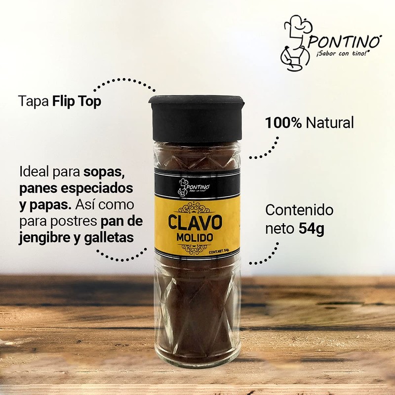 Pontino Clavo Molido, 54 g
