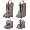 NAFJYR 4 Pcs Boot Storage Bag, Portable Waterproof and Dustproof