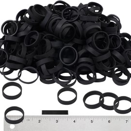 Rubber Bands 150pcs 1.5in Small Elastic Bands for Cord Cable
