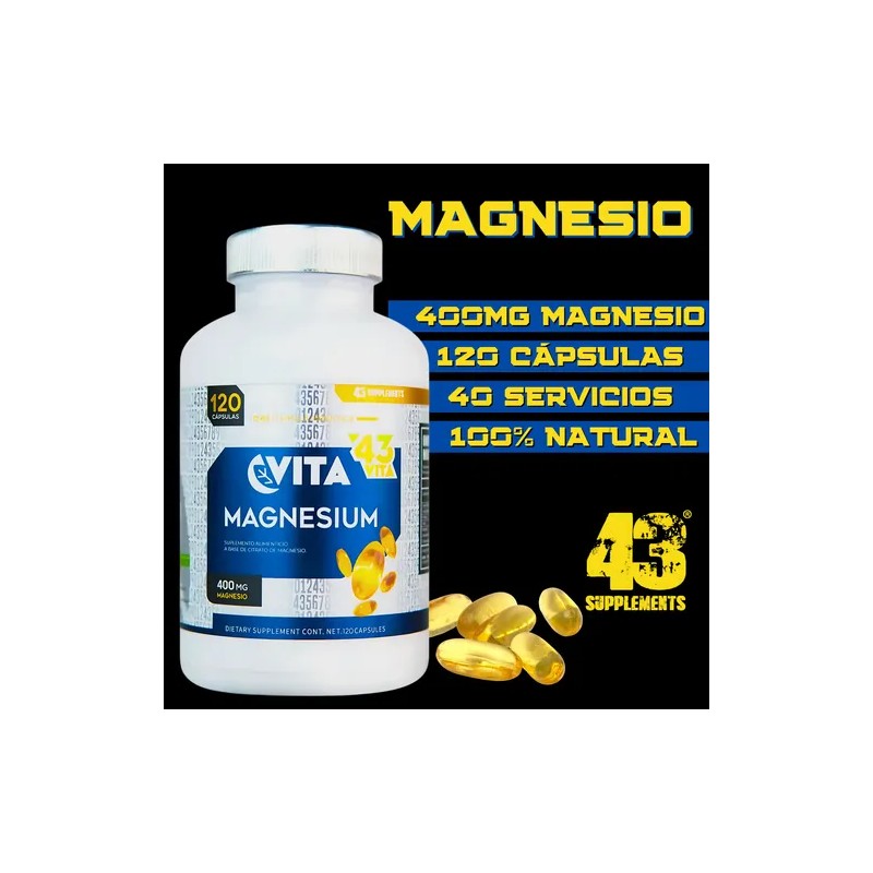 Quemador Grasa Extremo 90cáps + Citrato De Magnesio 120cáps