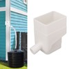 Rainwater Collection System Professional UV Resistant Downspout Diverter Kit for