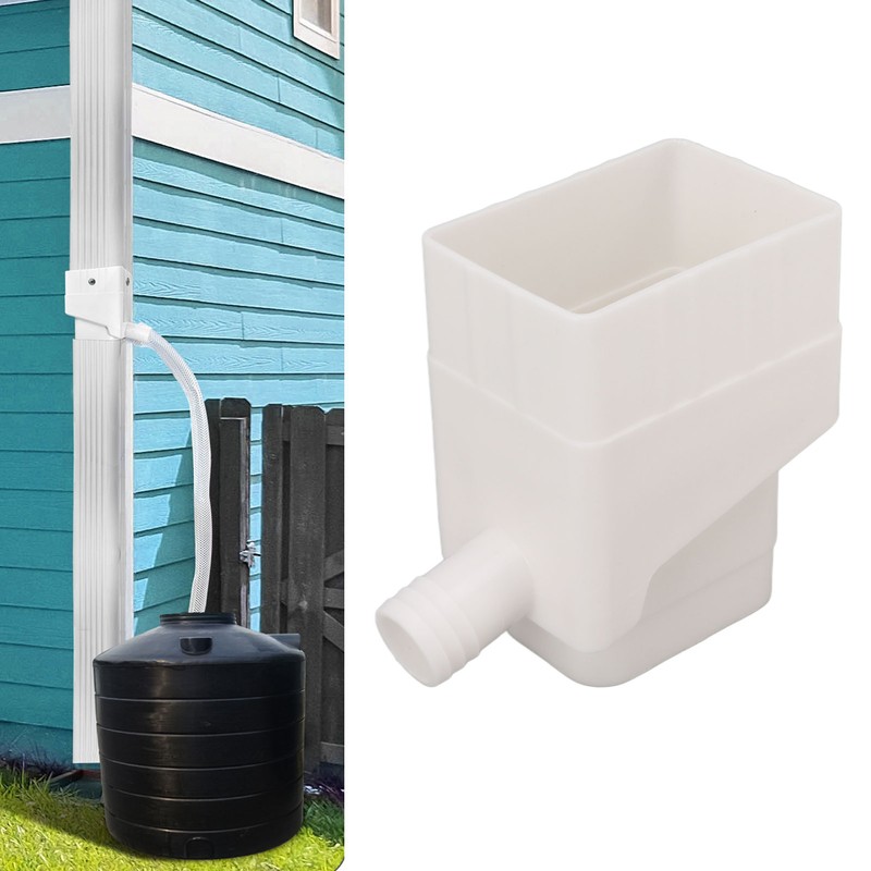 Rainwater Collection System Professional UV Resistant Downspout Diverter Kit for